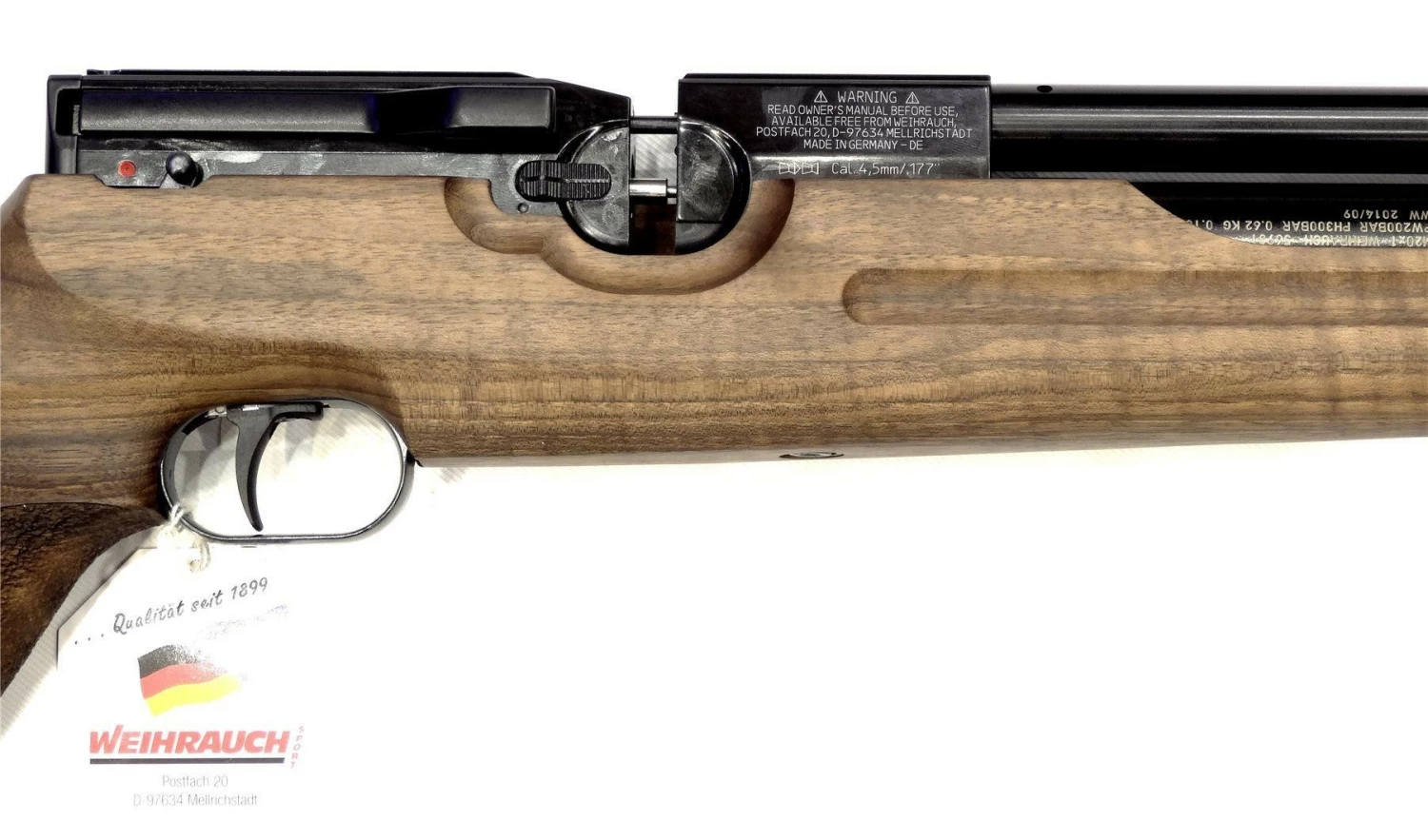 Weihrauch HW100K Carbine Full Shrouded Barrel Air Rifle 3 Weihrauch HW100K Carbine Full Shrouded Barrel Air Rifle - Image 3