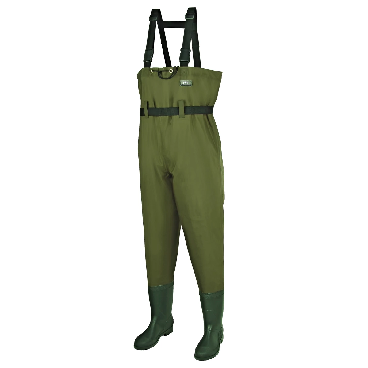 DAM Hydroforce Nylon Taslan Chest Wader Bootfoot Cleated 1 DAM Hydroforce Nylon Taslan Chest Wader Bootfoot Cleated