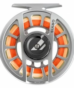 Orvis Hydros Fly Reels -Glasgow Angling hydros silver reel2