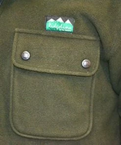 Ridgeline Igloo Fleece Shirt Olive -Glasgow Angling igloo pocket