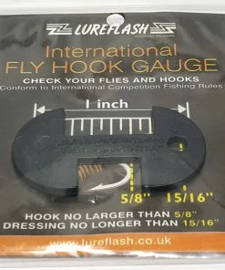 Lureflash International Hackle & Hook Gauge