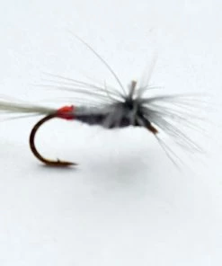 Stillwater Iron Blue Dun Parachute Dry Size 14 - 1 Dozen