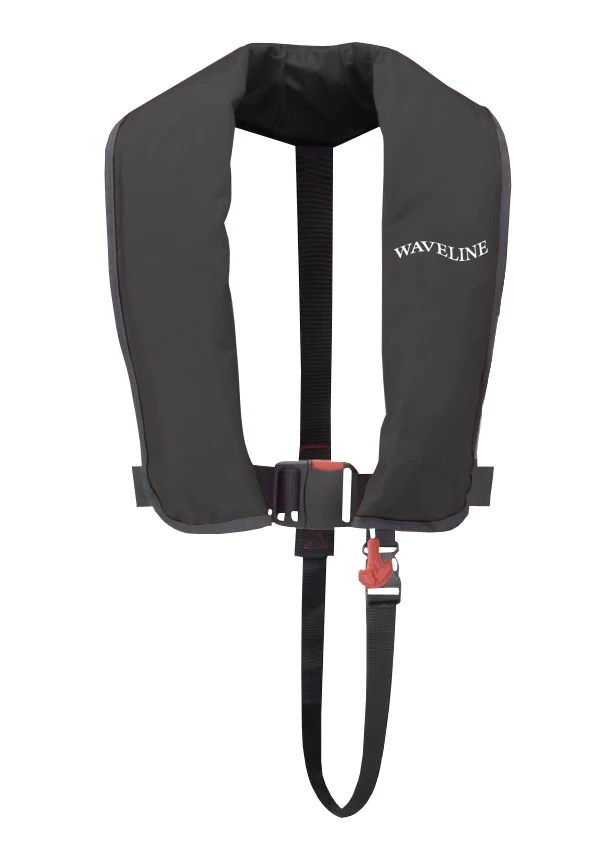 Waveline ISO 165N Auto Life Jacket w/Crotch Strap 1 Waveline ISO 165N Auto Life Jacket w/Crotch Strap