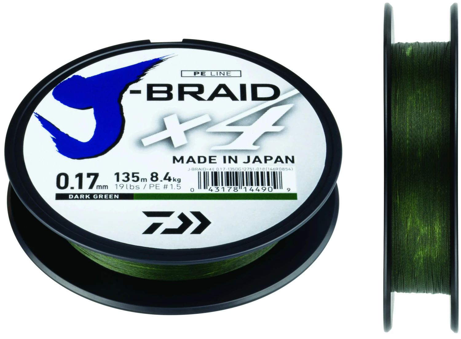Daiwa J-Braid X4E 3 Daiwa J-Braid X4E - Image 3