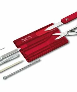 Victorinox Jelly SwissCard Classic -Glasgow Angling jelly swiss card red tool