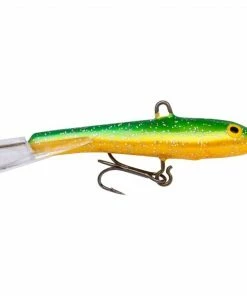Rapala Jigging Rap 61 Rapala Jigging Rap -Glasgow Angling jigging rap green yellow hologram flake gyhf