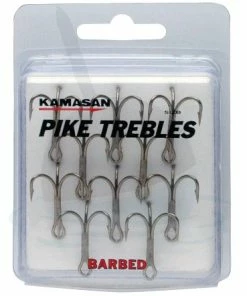 Kamasan K62 Barbed Treble Hooks