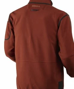 Harkila Kamko Reversible Fleece -Glasgow Angling kamko fleece burnt orange shadow brown 2 scaled