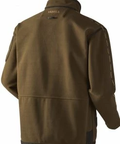 Harkila Kamko Reversible Fleece -Glasgow Angling kamko fleece hunting green bright orange 2 scaled