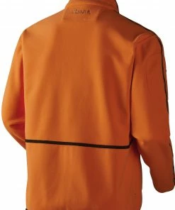Harkila Kamko Reversible Fleece -Glasgow Angling kamko fleece hunting green bright orange reversed 2 scaled
