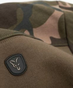 Fox Khaki/Camo Hoody -Glasgow Angling khaki camo hoody 4