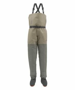 Simms Kids Breathable Stockingfoot Chest Waders - Tan