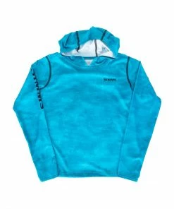 Simms Kid's Solar Tech Hoody -Glasgow Angling kids solar tech hoody daze camo pool