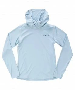 Simms Kid's Solar Tech Hoody -Glasgow Angling kids solar tech hoody steel blue2