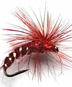 Stillwater Klinkhammer Claret Short Shank Fly - 1 Dozen