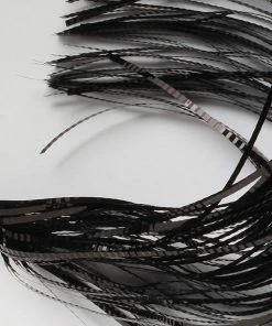 Hedron Lateral Scale Flashabou 15 Hedron Lateral Scale Flashabou -Glasgow Angling lateral scale black