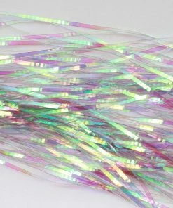 Hedron Lateral Scale Flashabou 17 Hedron Lateral Scale Flashabou -Glasgow Angling lateral scale fl yellow pearl