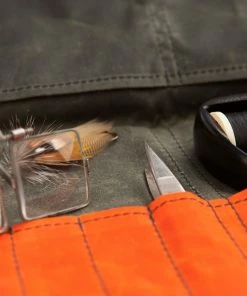 finn Fly Tying Travel Roll 5 finn Fly Tying Travel Roll -Glasgow Angling leather fly tying travel roll 2