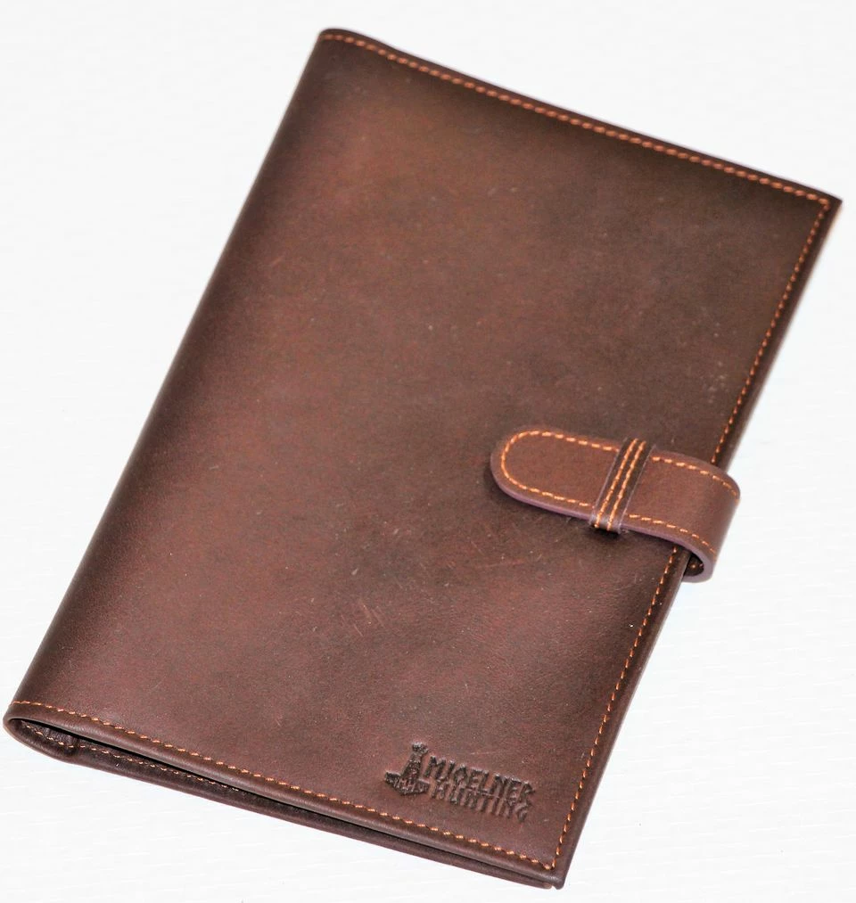 Mjoelner Leather Licence Wallet for Hunting/Travel Documents Dark Brown 1 Mjoelner Leather Licence Wallet for Hunting/Travel Documents Dark Brown