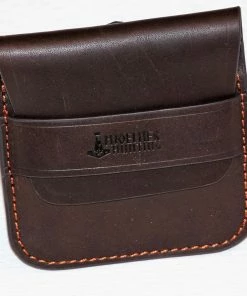 Mjoelner Leather Rifle 6 Bullet Wallet Dark Brown