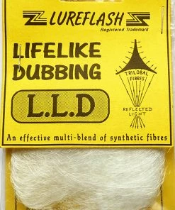 Lureflash Lifelike Dubbing -Glasgow Angling lifelike dubbing white
