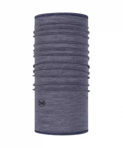 Buff Lightweight Merino Wool Light Denim Multi Stripe