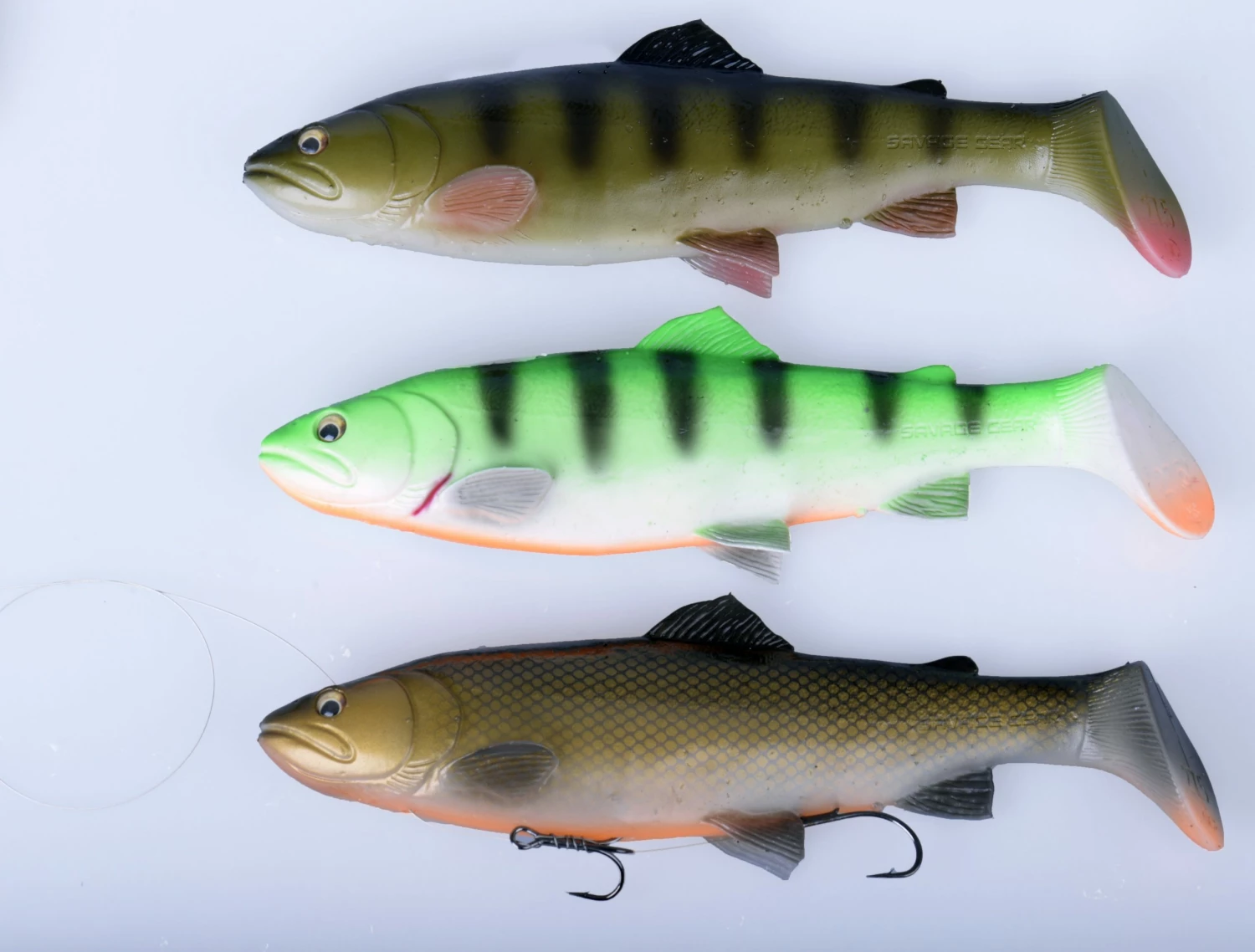 Savage Gear Line Thru 3D Trout Rattle Shad 1 Savage Gear Line Thru 3D Trout Rattle Shad