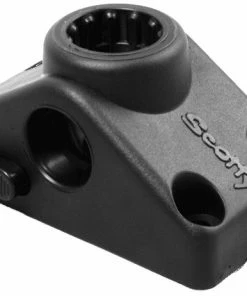 Scotty Locking Side/Deck Mounting Bracket Black