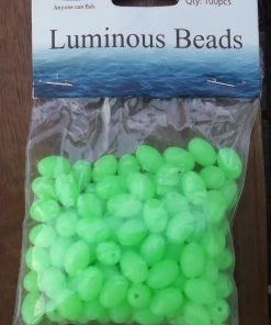 Fladen 100pk Luminous Beads 6 x 10mm