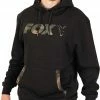 Fox LW Black / Camo Print Pullover Hoody