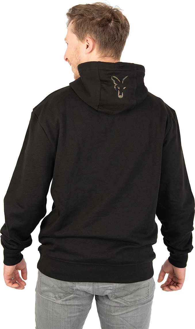 Fox LW Black / Camo Print Pullover Hoody 2 Fox LW Black / Camo Print Pullover Hoody - Image 2