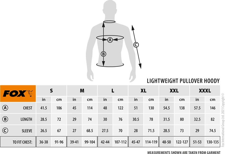 Fox LW Black / Camo Print Pullover Hoody 3 Fox LW Black / Camo Print Pullover Hoody - Image 3
