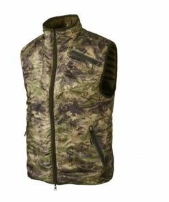 Harkila Lynx Insulated Reversible Waistcoat Willow Green/AXIS MSP Forest Green
