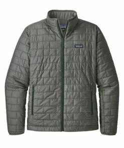 Patagonia Men's Nano Puff Jacket 9 Patagonia Men's Nano Puff Jacket -Glasgow Angling m s nano puff jacket cave grey