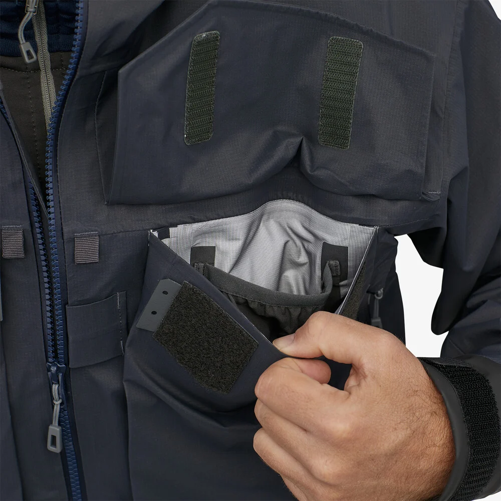 Patagonia Men's SST Wading Jacket Smolder Blue 4 Patagonia Men's SST Wading Jacket Smolder Blue - Image 4