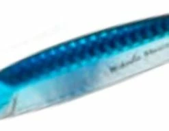 Mikado Hologram Mackerel Jig -Glasgow Angling mackerel jig hologram blue