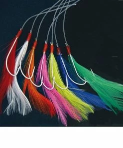 Shakespeare Mackerel Feathers Coloured Rig 7 Hook