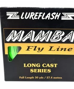 Lureflash Mamba Floating Fly Line Bright Green