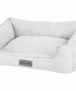 Scruffs Manhattan Box Bed -Glasgow Angling manhattan box bed light grey scaled