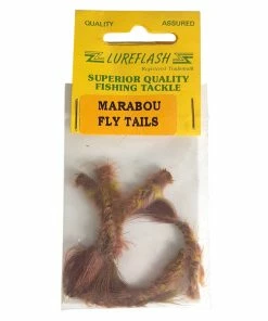 Lureflash Marabou Fly Tail -Glasgow Angling marabou fly tail brown olive
