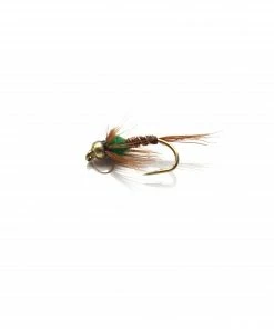 Stillwater March Brown Nymph Gold Bead - 1 Dozen
