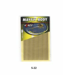 Hends Mayfly Body Sheet -Glasgow Angling mayfly body sheets cream brown s