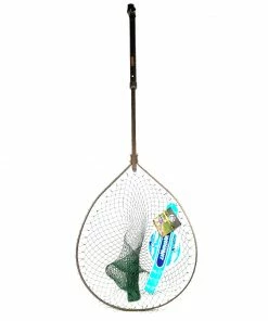 McLean Tele Hinged Weigh Net 7 McLean Tele Hinged Weigh Net -Glasgow Angling mclean telescopic hinged net extended