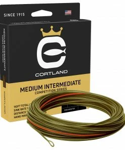 Cortland Competition Medium Intermediate Fly Lines - Olive