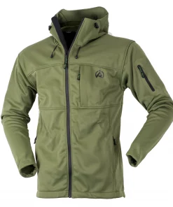 Ridgeline Mens Ascent Softshell Jacket -Glasgow Angling mens ascent softshell jacket field20olive