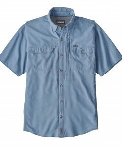 Patagonia Men's Sol Patrol II Short Sleeved Shirt 11 Patagonia Men's Sol Patrol II Short Sleeved Shirt -Glasgow Angling mens sol patrol 2 railroad blue