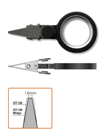 C&F Design Midge Hackle Pliers 2 C&F Design Midge Hackle Pliers - Image 2