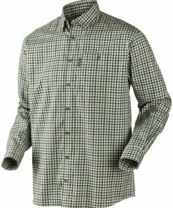 Harkila Milford Shirt -Glasgow Angling milford shirt green check