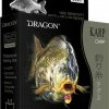 Dragon Lures Millenium Monofilament Carp Dark Brown