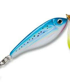 Blue Fox VIBRAX MINNOW SUPER -Glasgow Angling minnow super vibrax reg silver20blue